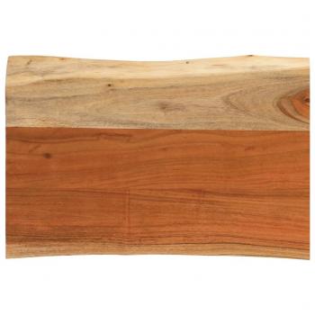 VidaXL Table Top 60x40x3.8 cm Rectangular Solid Wood Acacia Live Edge