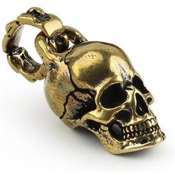 Llaveros de Calavera de Cobre y Latón con Esqueleto