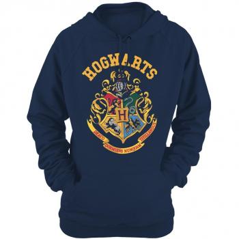 Plastic Head Women's Harry Potter Crest Graphic Sweatshirt - Blue, Size 8 (Small)