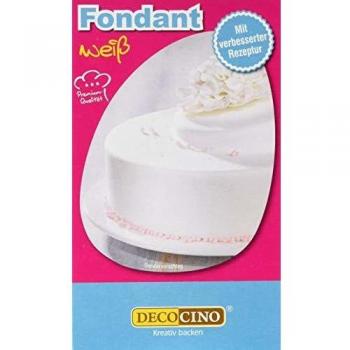 DECOCINO Fondant Weiß – 250 g