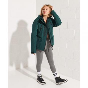 Chaqueta Impermeable para Mujer Superdry Ultimate Windcheater Verde