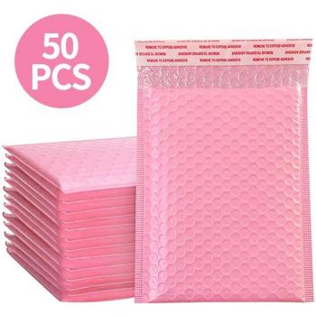 Bubble Mailers Pink Padded Envelopes 10/50/100 Pcs