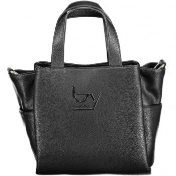 Byblos Black Multi-Pocket Handbag