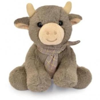 Compagnia Doudou: Mucca 14 cm con sciarpa