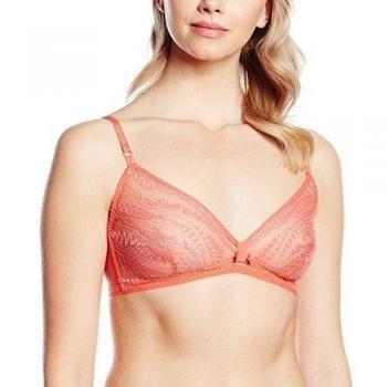 Sujetador Triangular HUIT Plein Les Yeux Sin Aros Mujer Naranja (Pomme d'Amour) 80CC