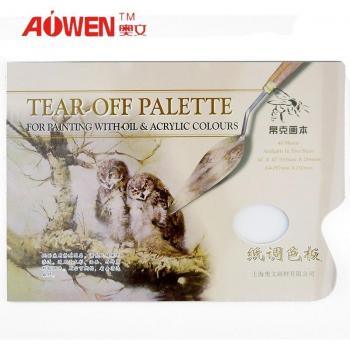Trition 40-Sheet Watercolor and Oil Painting Palette