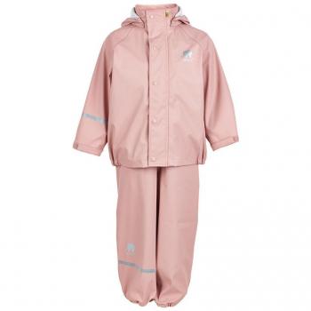 Traje de lluvia CeLaVi junior rosa 2 piezas talla 90