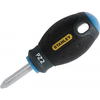 STANLEY® STA065409 FatMax® Stubby Screwdriver Pozidriv Tip PZ2 x 30mm