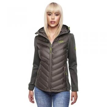 Navahoo Übergangsjacke Nimm Mich Mit für Damen, grau, XS