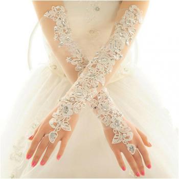 Bridal Lace Long Gloves