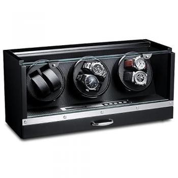 Ferocase Uhrenspeicher FC2125BK – 6‑Stellen, Dunkelgrau
