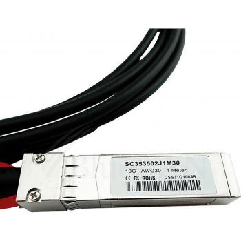 CBO Juniper QFX-SFP-DAC-1MA kompatibles BlueLAN DAC SFP+ SC353502J1M30, Transceiver, Schwarz