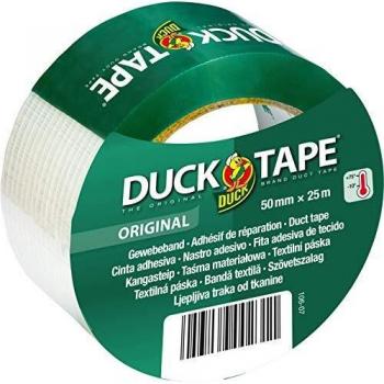 Ruban réparateur Duck Tape transparent – 50 mm × 25 m
