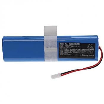 Batteria compatibile con Ecovacs Deebot DF45 aspirapolvere home cleaner (2600mAh, 14,8V, Li-Ion) - Vhbw
