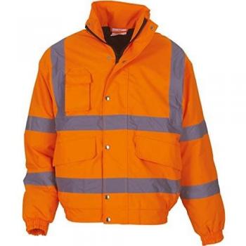 Yoko Warnjacke XXL in Orange