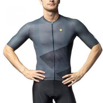 Alé PR.E Web Short Sleeve Jersey Deep Black - M