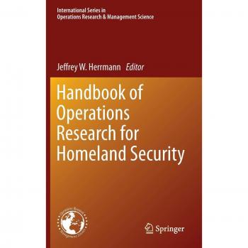 Handbook of Operations Research for Homeland Security