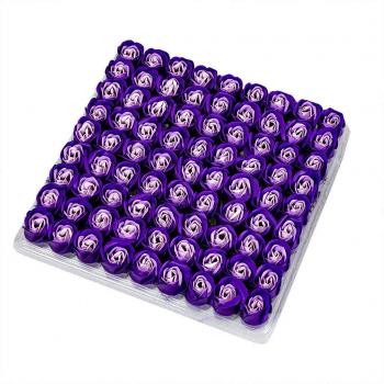 81Pcs Simulation Rose Soap Flowers - Three-Layer