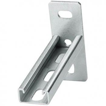Supporto perforato Indextrut per carichi pesanti – zincato 41 × 21 × 2,5 × 300 – confezione da 10