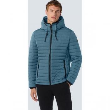 NO EXCESS Leichtdaunenjacke „No Excess Kapuzen‑Bodywarmer“ – Herren, Größe XXL, Blau