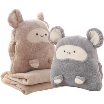 Coussin Chauffant en Coton et Soie