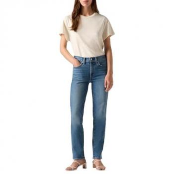 Levi's 724 Jeans Femme Coupe Droite Bleu 31/L30
