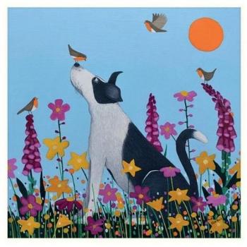 Poster Ailsa Black 40 cm x 40 cm