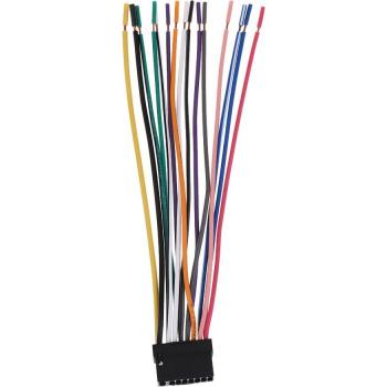 Car Stereo Head Unit 16-Pin Power Speaker Plug Wire Harness Cable for Alpine