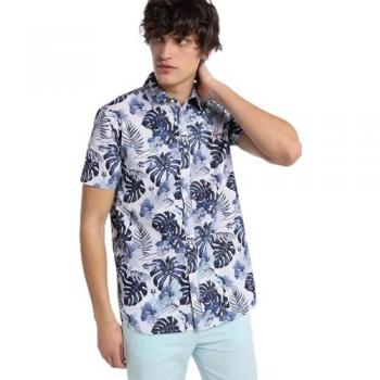 Camicia a Maniche Corte Six Valves Tropical Water Confortevole