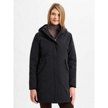 Classic Black Parka for Women – Camel Active Size L