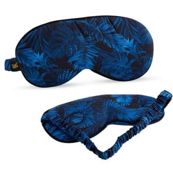 Cloud Comfort Satin Night Cover for Women – Navy