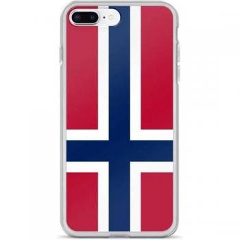 Official Svalbard & Jan Mayen Flag iPhone 8 Plus Protection Case