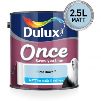 Dulux Once Matt Emulsion – First Dawn 2.5L
