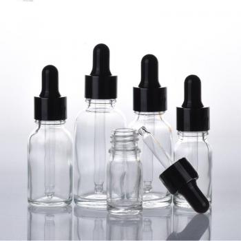 1pcs 5ml-100ml Empty Amber Glass Dropper Bottles
