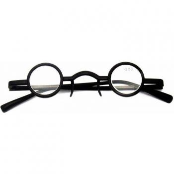 Wooden Frame Retro Acetate Eyeglasses for Men and Women (+1.0 to +3.5)