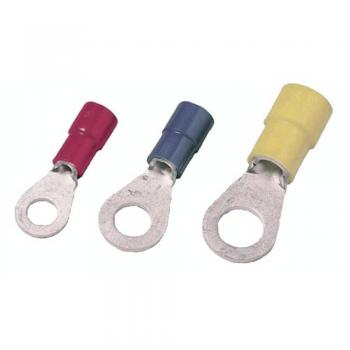 Intercable, Collegamento per cavi, Capocorda a crimpare ICIQ15 DIN46237 0,5-1qmm M5 rosso