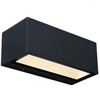 Lutec GEMINI 6939412011639 Lampada da parete per esterni a LED LED (monocolore) 20 W Nero