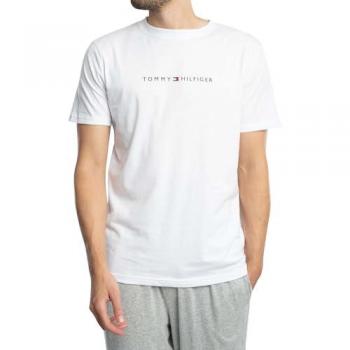 Tommy Hilfiger Unterwäsche‑Tee SS TEE – Herren, XXL, weißes Single‑Jersey mit Logo
