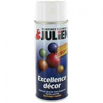 Peinture en bombe Julien Blanc Brillant 400ml