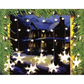 MCW LED Weihnachtslichtervorhang, Energiesparend, 1 m