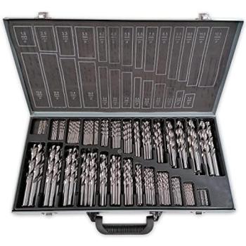 Coffret d’outils de coupe HSS 1 à 13 mm DIN 338n, 220 pièces