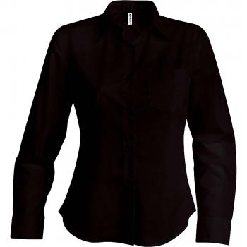 Kariban Damenbluse Jesica in Schwarz