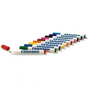 Franken Tafelschreiber nachfüllbar 2-6mm farblich sortiert 10 Stück