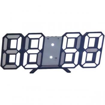 Reloj LED digital de pared con dimensiones 21,2x8,3x3,5 cm