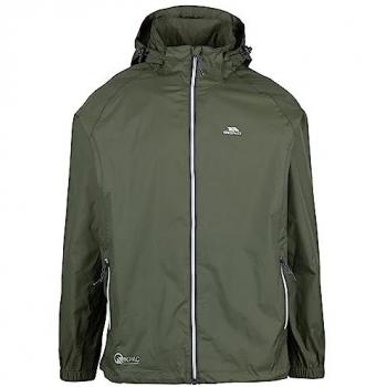 Qikpac X Giacca a Conchiglia Verde XXL Unisex Trespass
