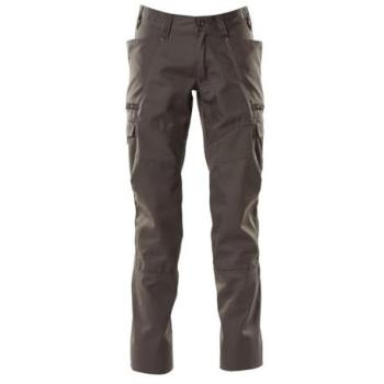 Pantalones de Trabajo Mascot Accelerate 18679 (Bolsillos Amplios, Muslo Grande) – Color Antracita Oscuro