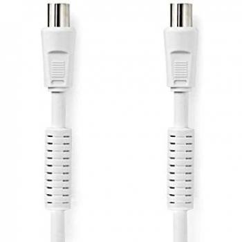 Nedis Coax Cable 120dB IEC Male to Female 3.0m White