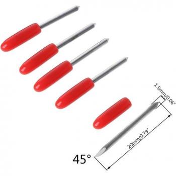 R9JB Klingen-Set für Roland Plotter – 5 Teile mit 30°, 45°, 60°