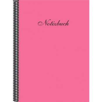 E&Z Verlag Gmbh Notizbuch DINA4 liniert, altrosa