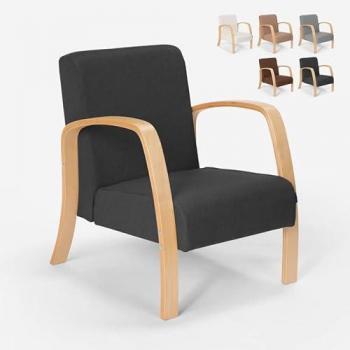 Fauteuils scandinaves - AHD Amazing Home Design - Fauteuil de bureau ergonomique en bois design scandinave Frederiksberg - Gris